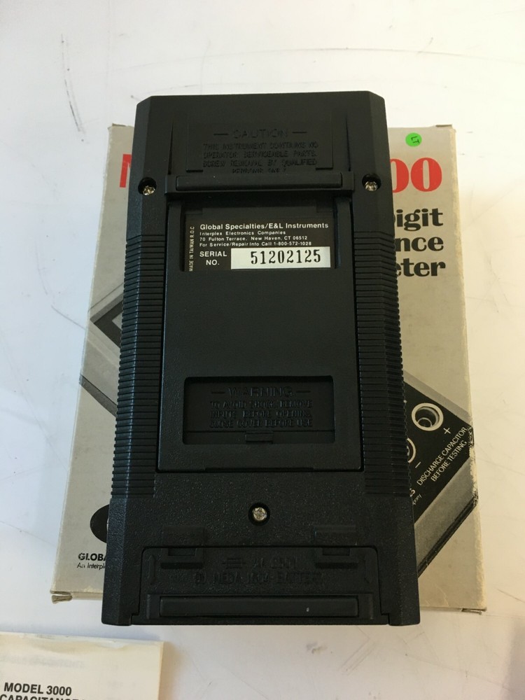 GLOBAL SECIALTIES 3000 CAPACITANCE METER