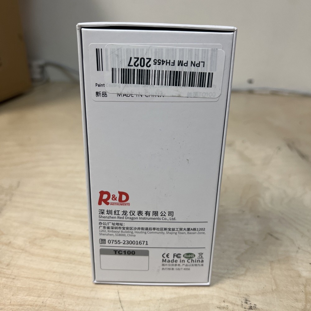 Coating Thickness Gauge TC-100 With Zero Calibration Function LCD Display Good