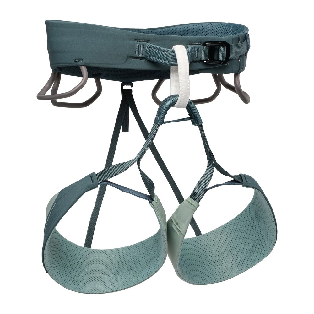 Black Diamond Solution Women's Climbing Harness, Agave, Small