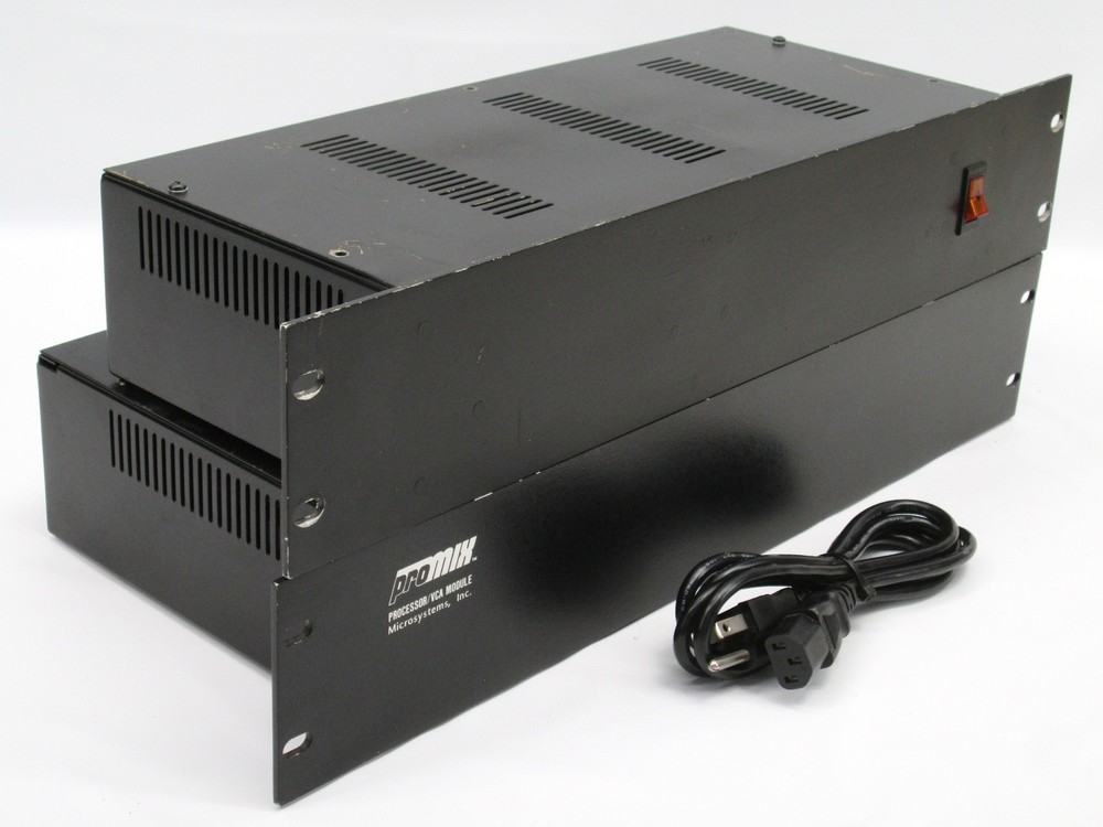 ProMix MCA-100 MIDI Console Automation Control Panel + Processor VCA Module+ PSU