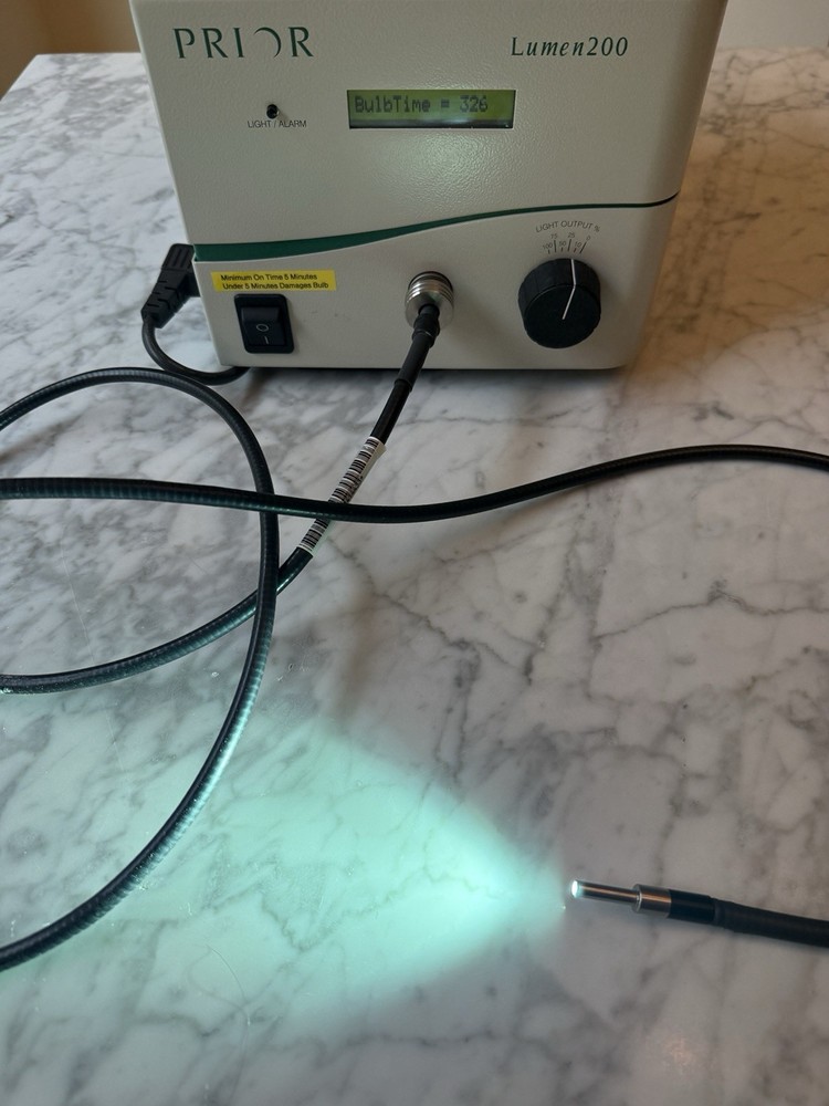 Prior L200US Lumen200 Fluorescence Microscope Light Source & Liquid Light Guide