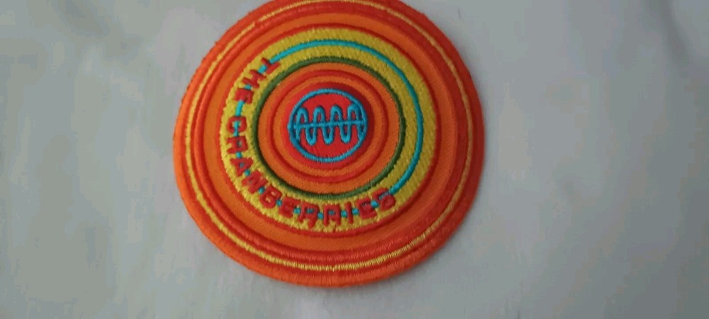 The Cranberries Circle Logo 3 Inch Iron On Patch