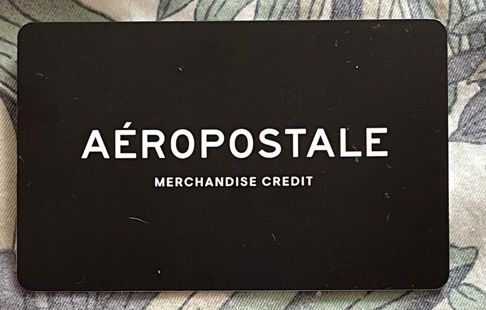 Aeropostale  Gift Card $34.81