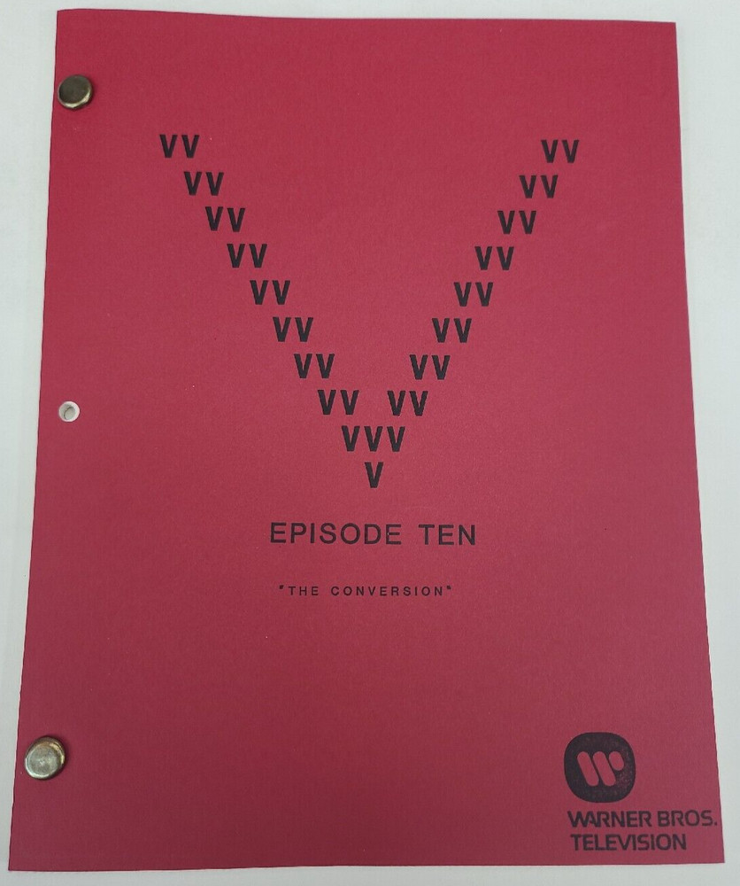 V / Brian Taggert 1984 TV Script, June Chadwick, Robert Englund "The Conversion"
