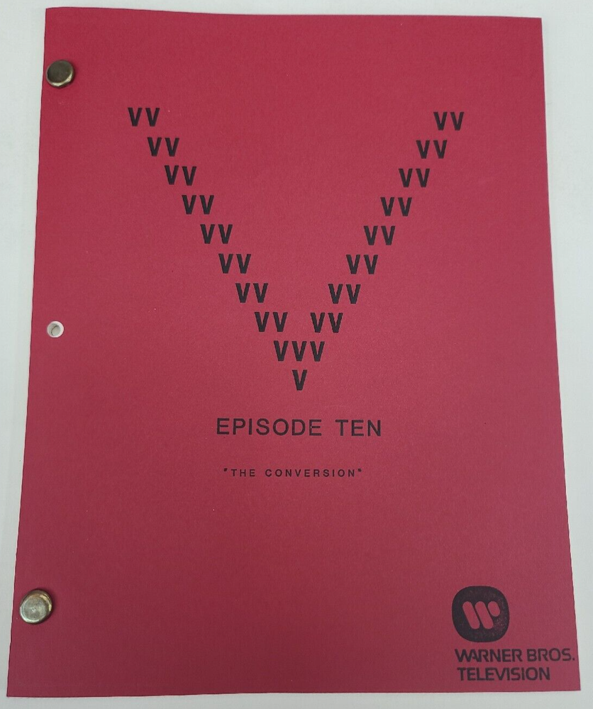 V / Brian Taggert 1984 TV Script, June Chadwick, Robert Englund "The Conversion"