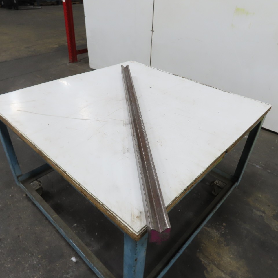 48" L 90° V-Forming Press Brake Die Block 1/2" Tang 1-15/16" Thick 2-7/8" Tall