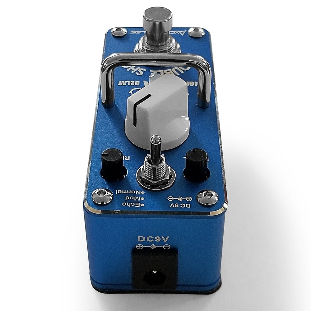 DOUBLE SHOT Mini-Stomp Delay/Echo Pedal w/ Cable