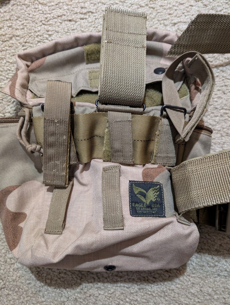 RARE Eagle Industries SAS Drop Leg Dump Pouch DCU Camo