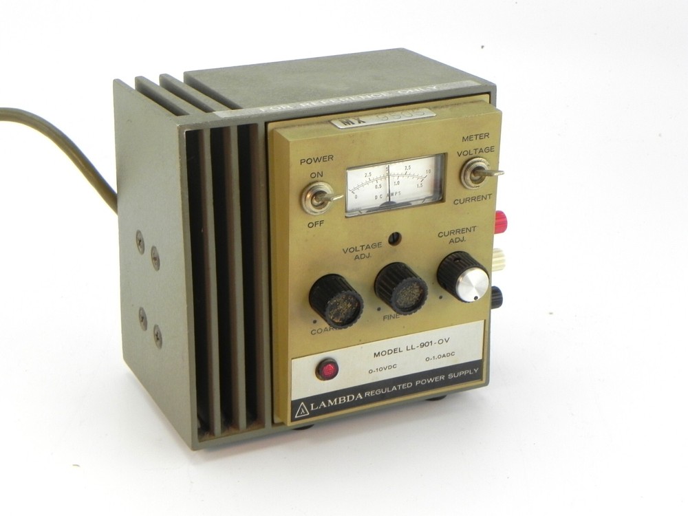 Lambda LL-901-OV Regulated Power Supply 0-10VDC 0.10ADC