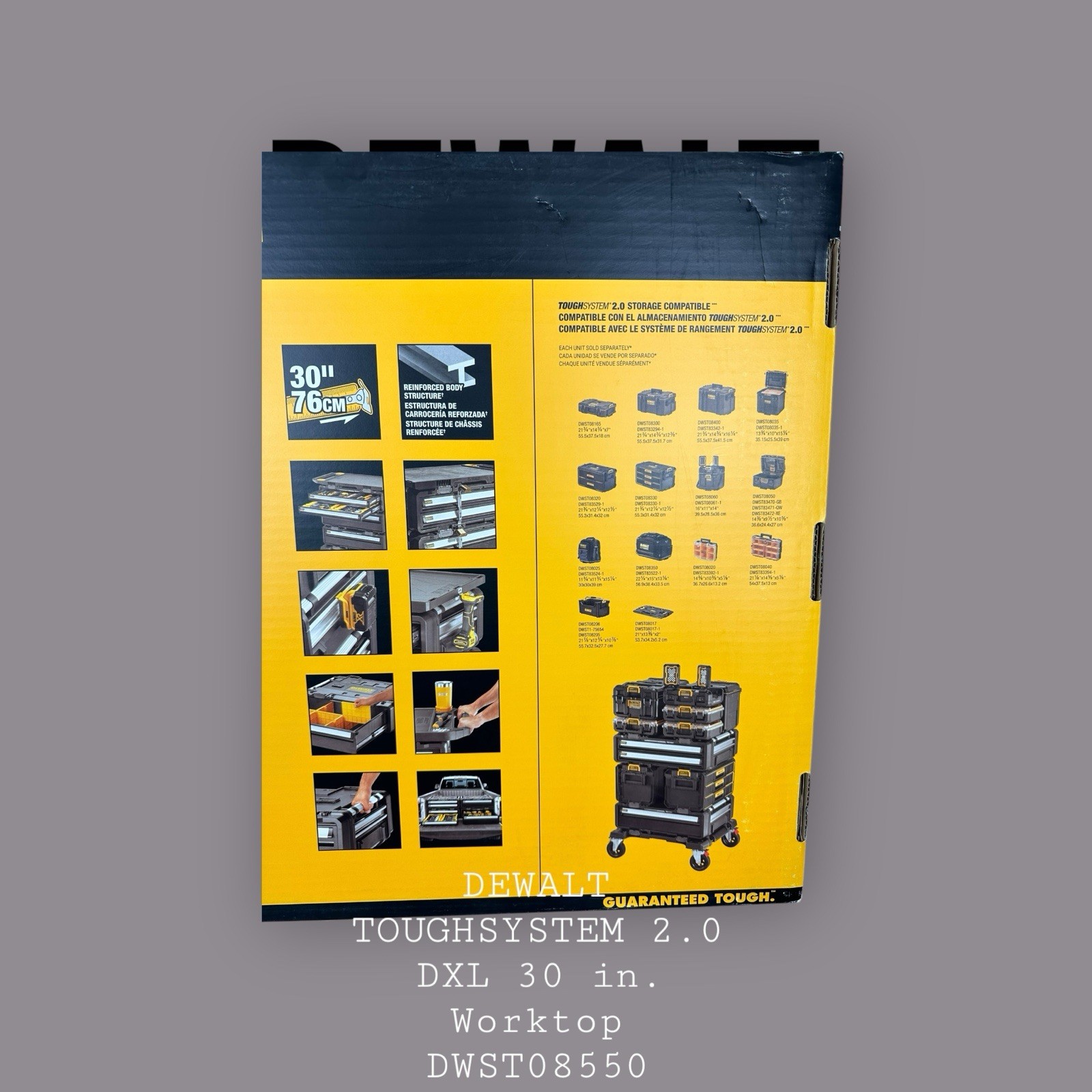 DEWALT DWST08550 TOUGHSYSTEM 2.0 DXL 30 in. Worktop