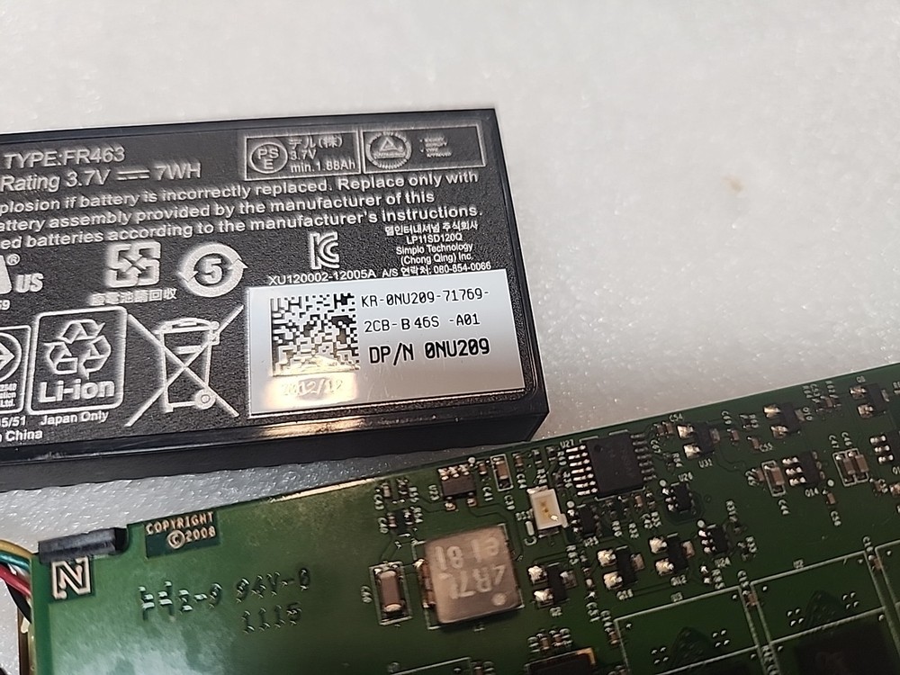 Dell 0W56W0 PERC H700 RAID Controller 512MB SAS/SATA