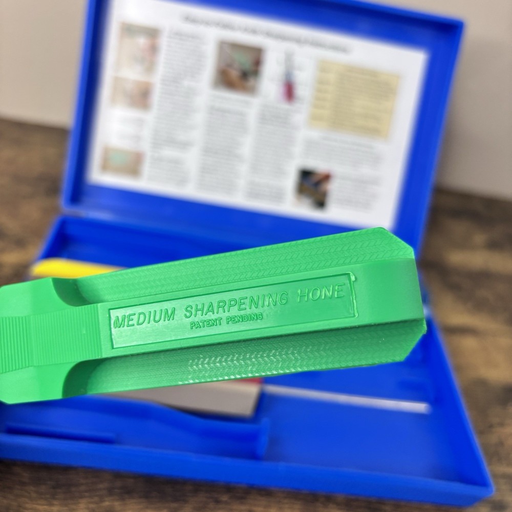 Gatco Edgemate Professional Knife Sharpening System Blue Case