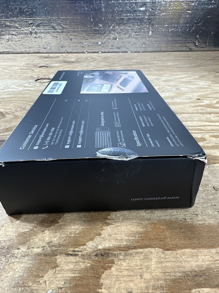 Protoarc Multi-Device Backlit Mac Keyboard And Mouse Combo Model KM90-A- Opened