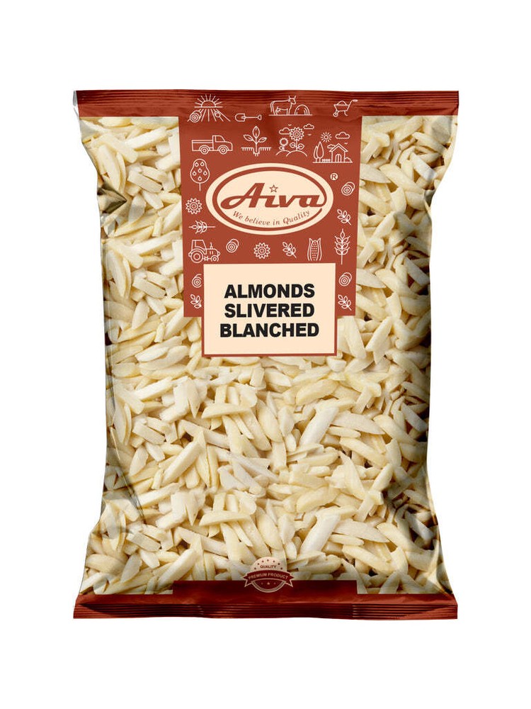 Aiva Almonds Slivered Blanched