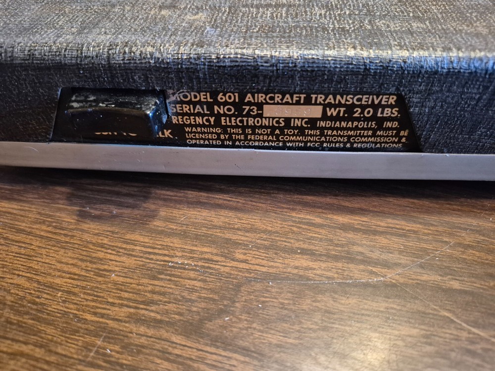 Regency Standby 1 Aviation Transceiver And Power Pack