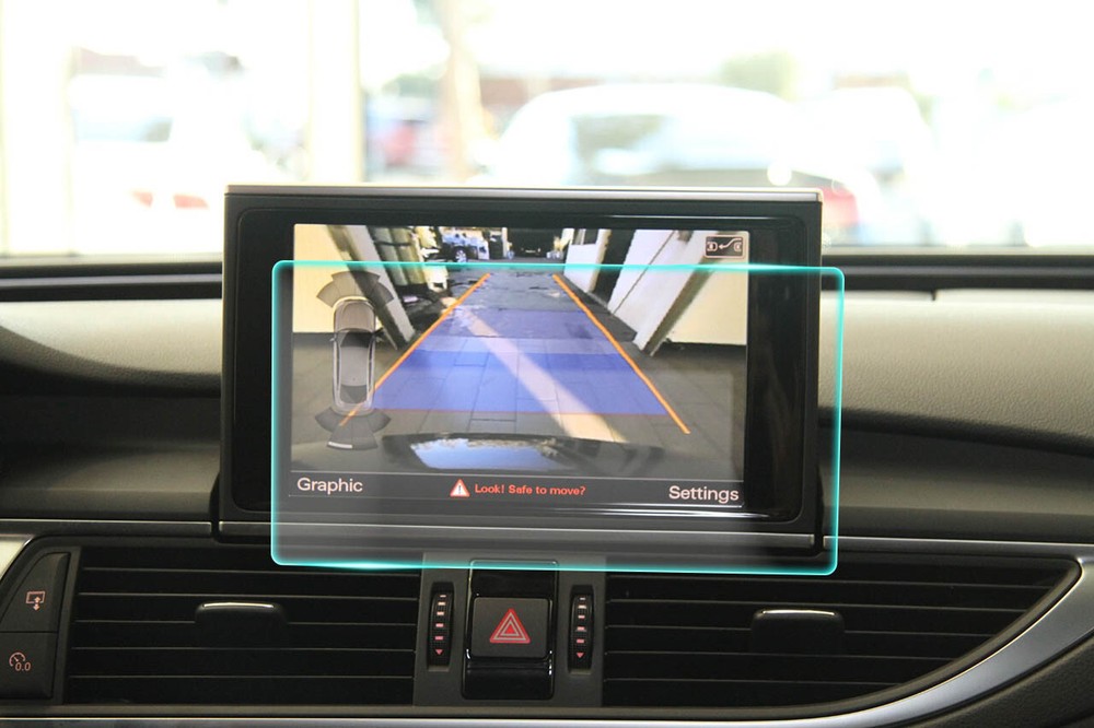 Crystal Clear Screen Protector for 2013 Audi A7 Vehicle Navigation