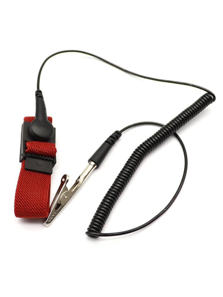 Anti Static ESD Adjustable Wrist Strap Discharge Band Ground Bracelet Electronic