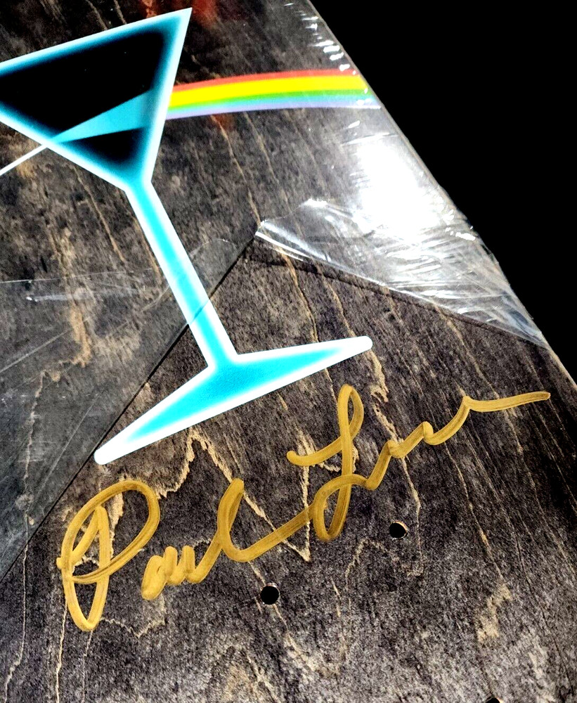 Paul Luna Signed Dark Side x Wray Bros Autograph Skateboard Auto Deck