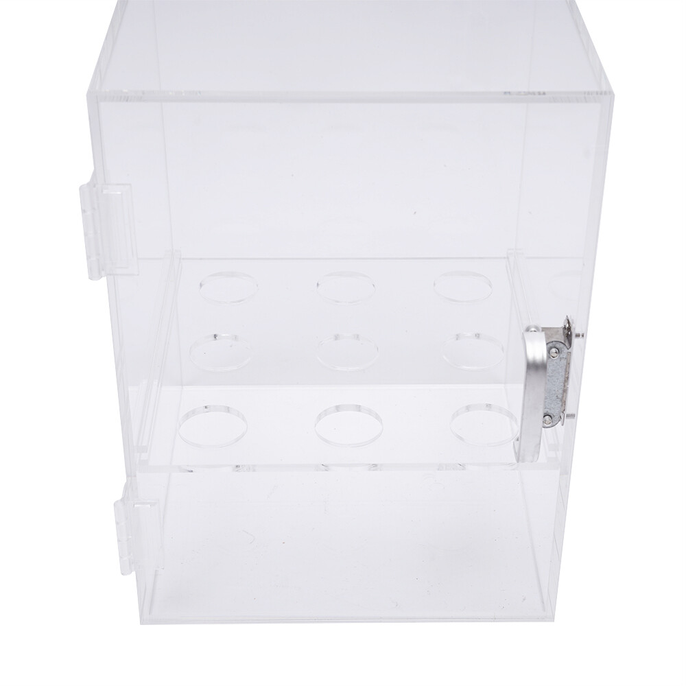 Ice Cream Cone Display/Storage Case Cabinet Acrylic. Waffle & Wafer Cone Holder