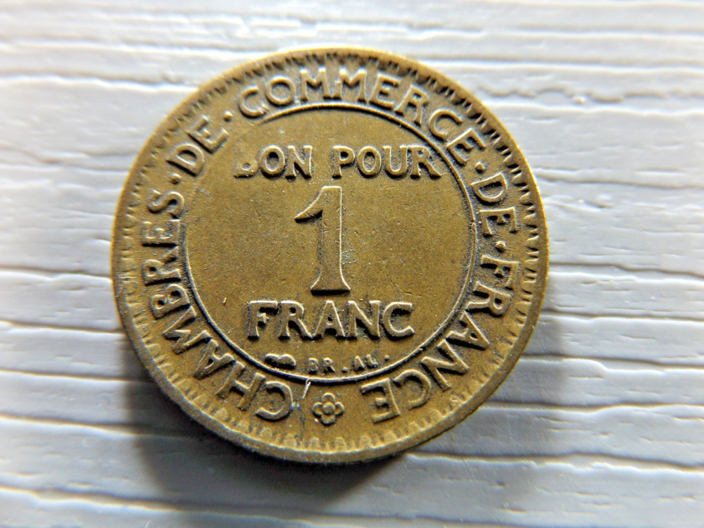 FRANCE 1923 1 Franc