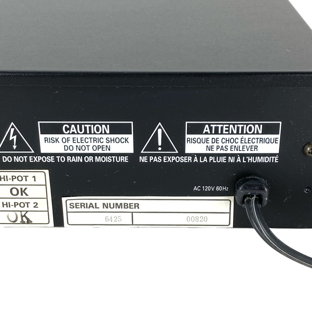 RCA TU 3700F AM/FM Stereo Synthesized Tuner Tested Programable Memory