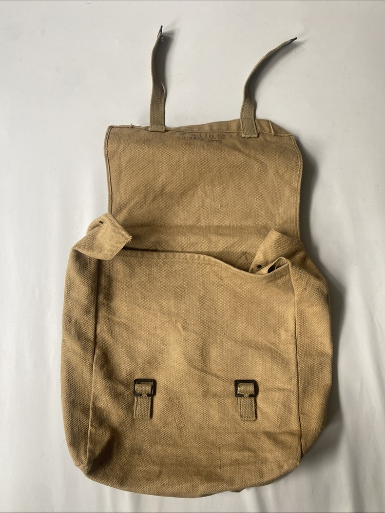British Army Field Canvas Backpack Bag