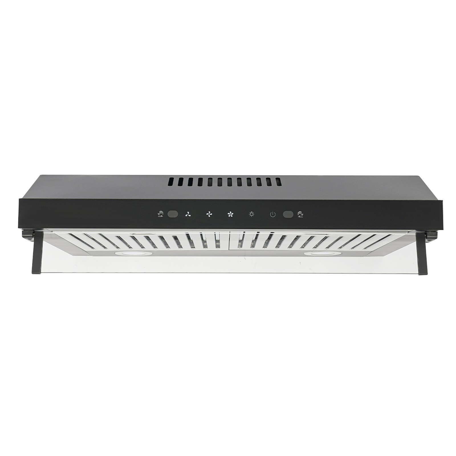 24inch Under Cabinet Range Hood Stainless Steel 600CFM Kitchen Vent
