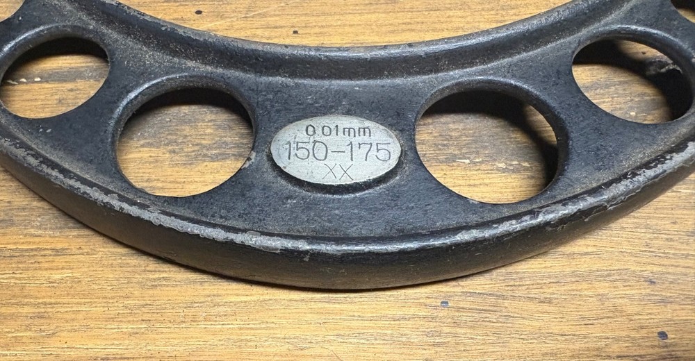 Vintage Nachi 1903 Micrometer 150 - 175mm - Solid Metal