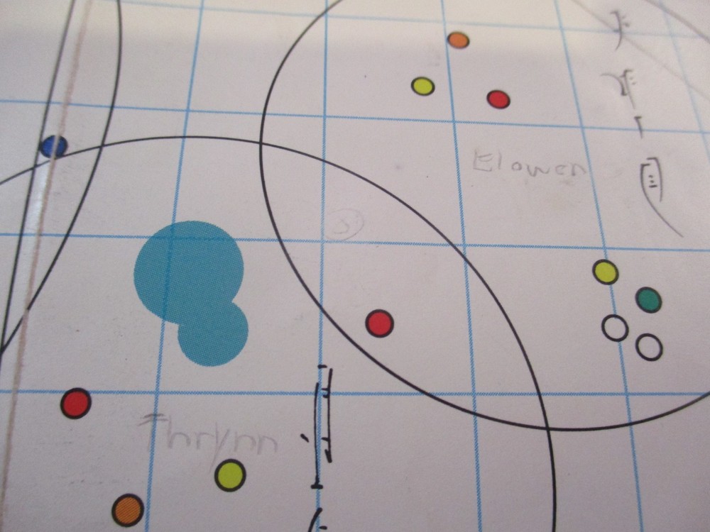 Starflight Commodore Amiga Computer Game Starmap Map Poster Insert ONLY