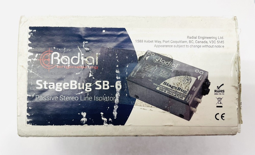 Radial StageBug SB-6 Stereo Isolator