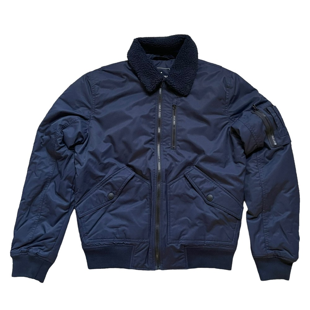 NWT American Eagle Outfitters Men's Bomber Mod Flight Jacket Technical Outerwear