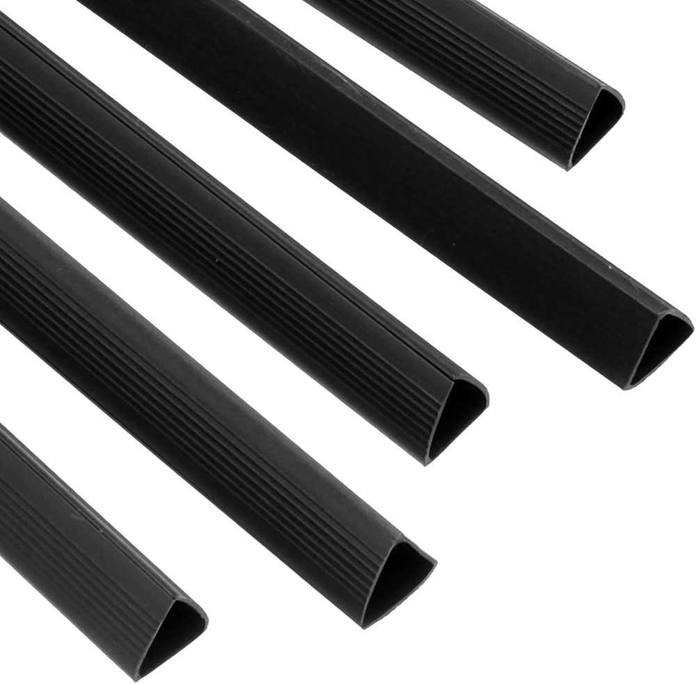 10Pcs Binding Bars, 15Mm Binding Bars Slide Grip 120 Sheets Capacity A4 Size Rep