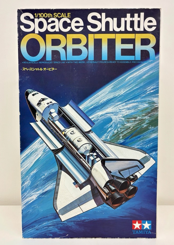 Tamiya Space Shuttle Orbiter 1:100 Plastic Model Kit 6101 New Open Box