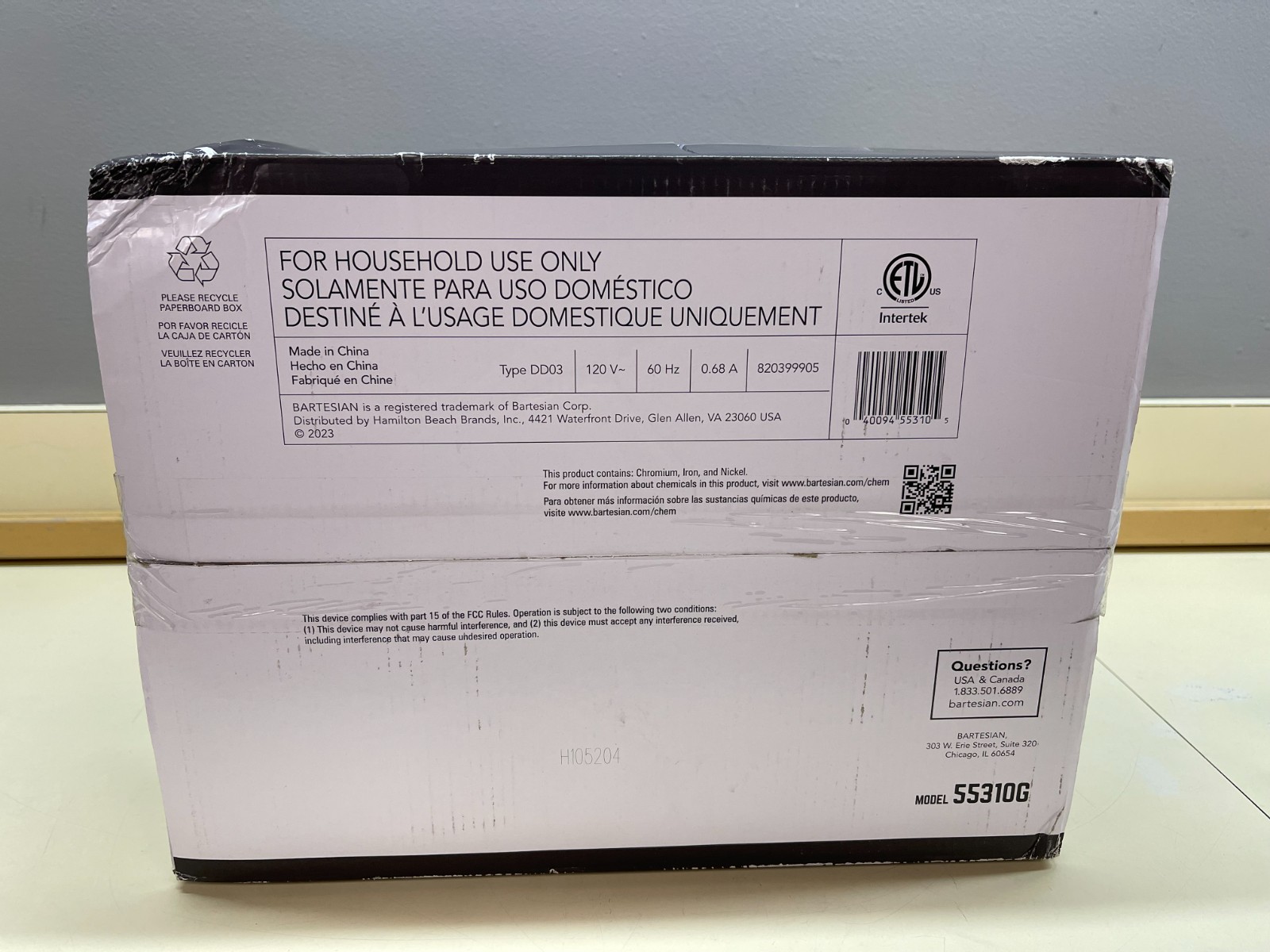 Bartesian Cocktail Machine Duet Premium 2-Bottle Home Bar 55310G New