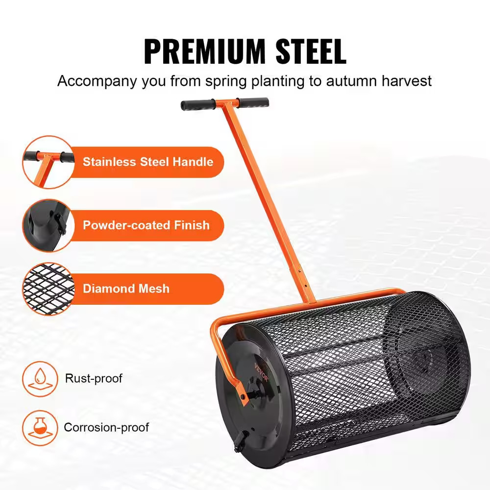 Compost Spreader for Multi-Purpose Yard Care