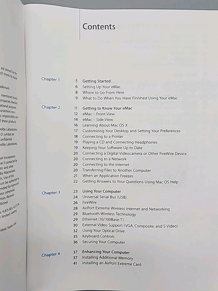 Apple eMac User Guide Software 2004 Install and Restore OS X 10.3.4