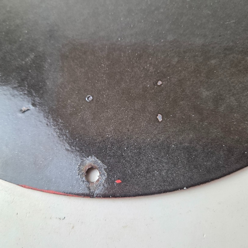 Vintage Case xx Knives Sign - Porcelain Service Station Store Advertisement Sign