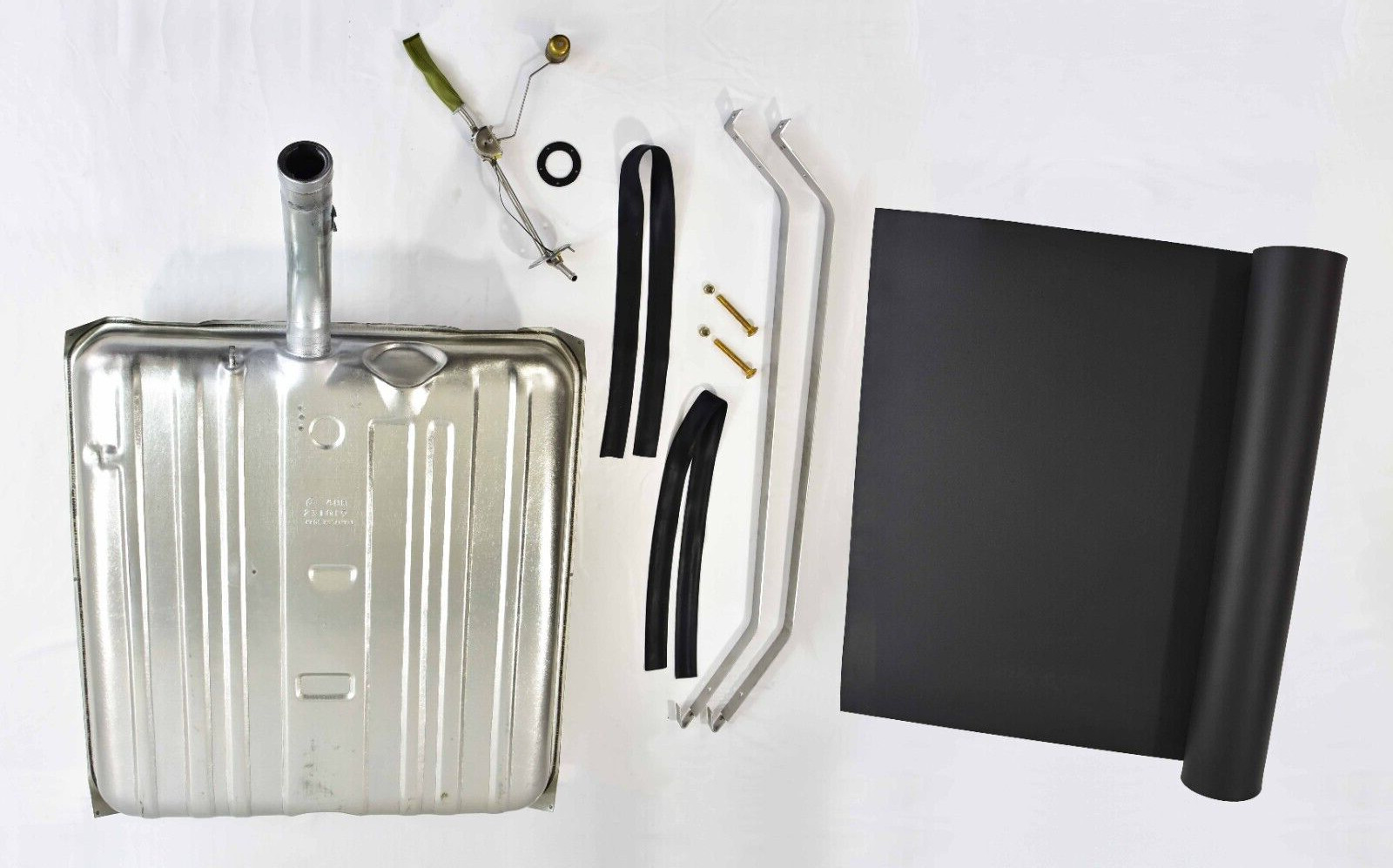 1959-1960 Chevrolet gas fuel tank Sending unit & Strap kit, Pad OE Style Finish