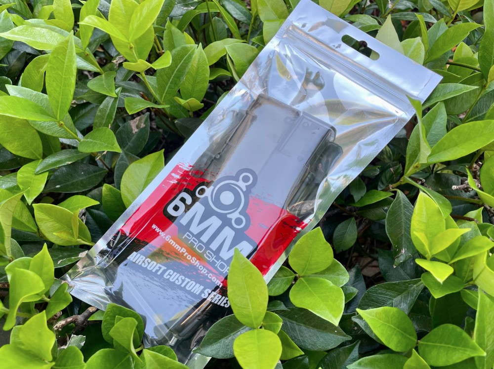 500BB Airsoft Speed Loader, M4 Style, smoke grey