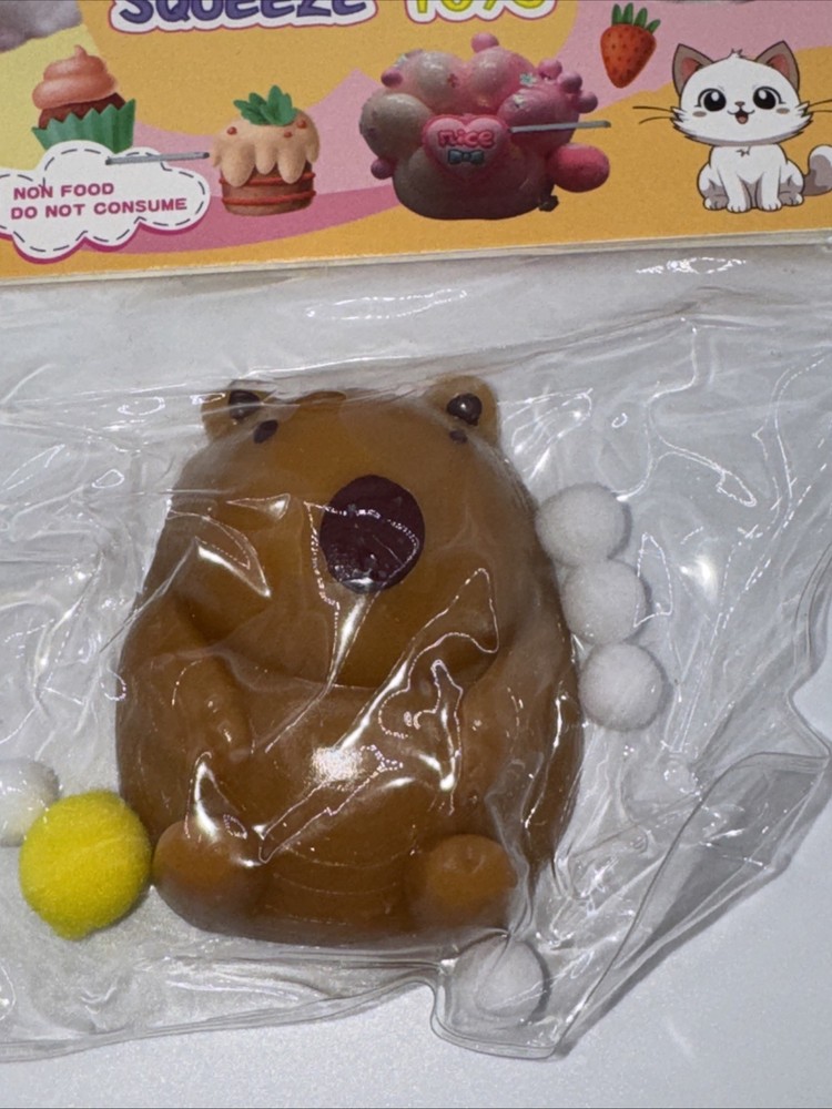 Capybara Squishy Decompression Squeeze Toy New