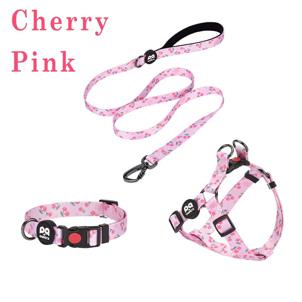 No Pull Dog Pet Harness Collar & Leash Set Adjustable Control Vest Reflective