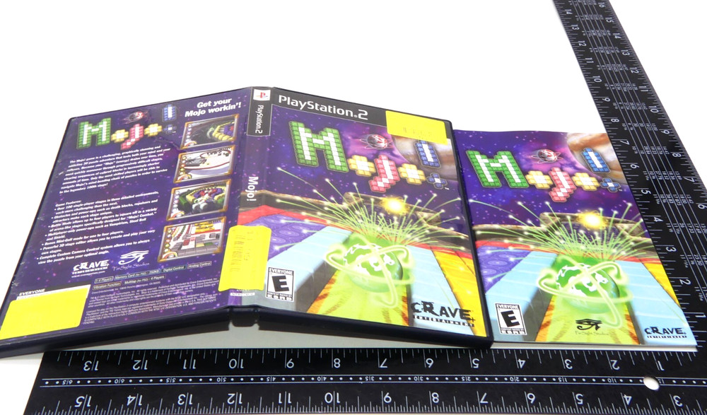 Authentic Mojo! Playstation 2 PS2 Case & Manual No Game