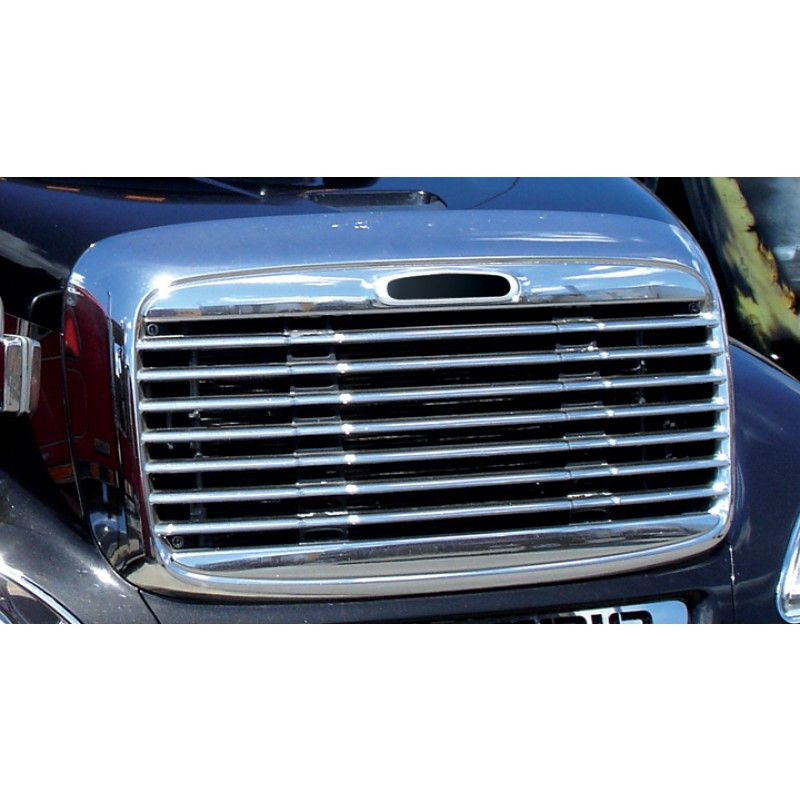 Freightliner Columbia Chrome Grill with Bugscreen Replacement Grill 2000-2008