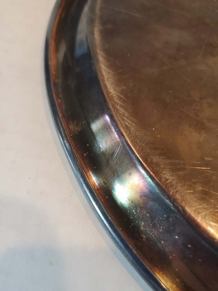 Vintage MCM Silver Tray Silver Galleries