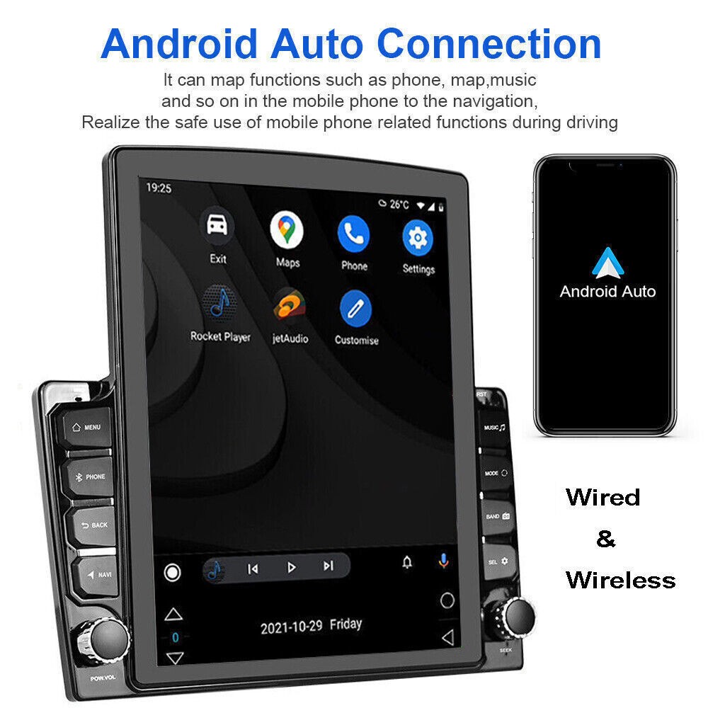 For 2007-2013 Toyota Tundra Sequoia Apple CarPlay Android Radio Stereo DSP AHD