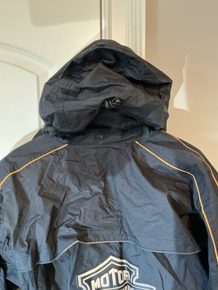 ￼ Harley‘S Davison ￼Two-Piece Rain Suit (Size Medium )