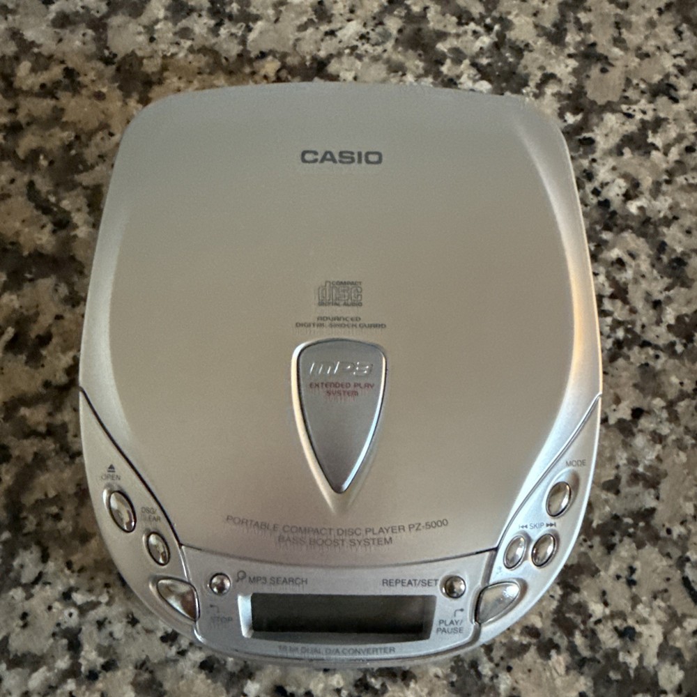 Casio PZ-5000 Discman Works Great!
