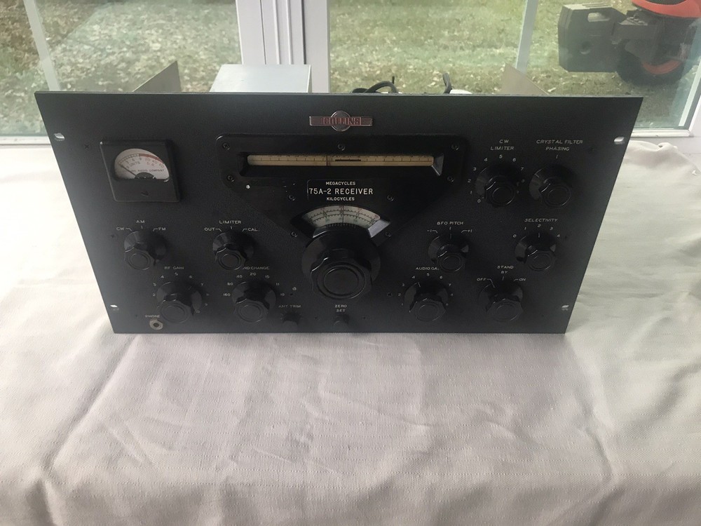 Vintage Collins 75A-2 HAM Radio Receiver -Untested