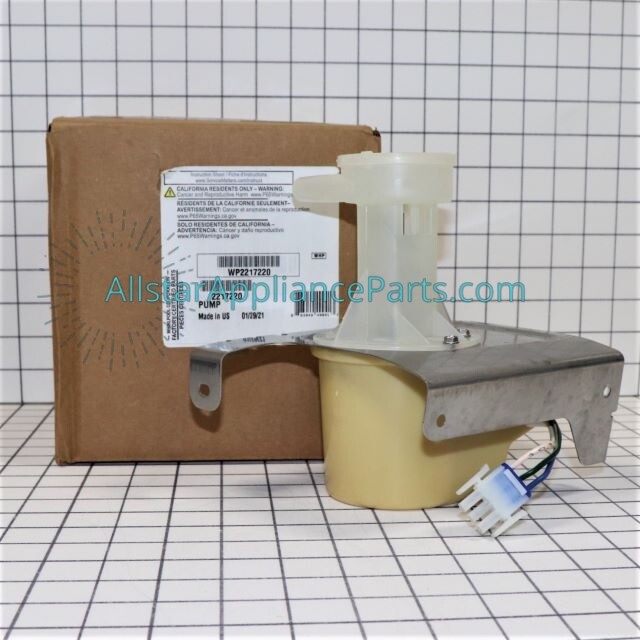 Whirlpool Ice Machine Circulation Pump WP2217220