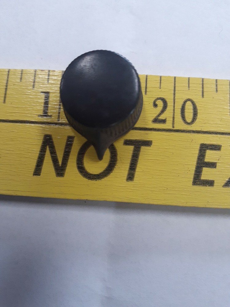 VINTAGE Central Electronics transmitter 20A BLACK KNOB ONLY - Estate Item